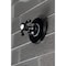 Kingston Brass KS3030TX Single-Handle Three-Way Diverter Valve with Trim Kit, Matte Black KS3030TX - alternate 6